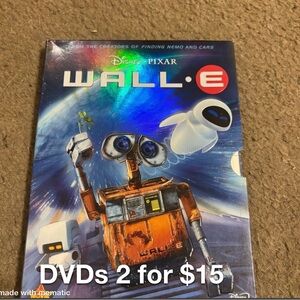 Disney Pixar WALL-E  - Blue and Orange